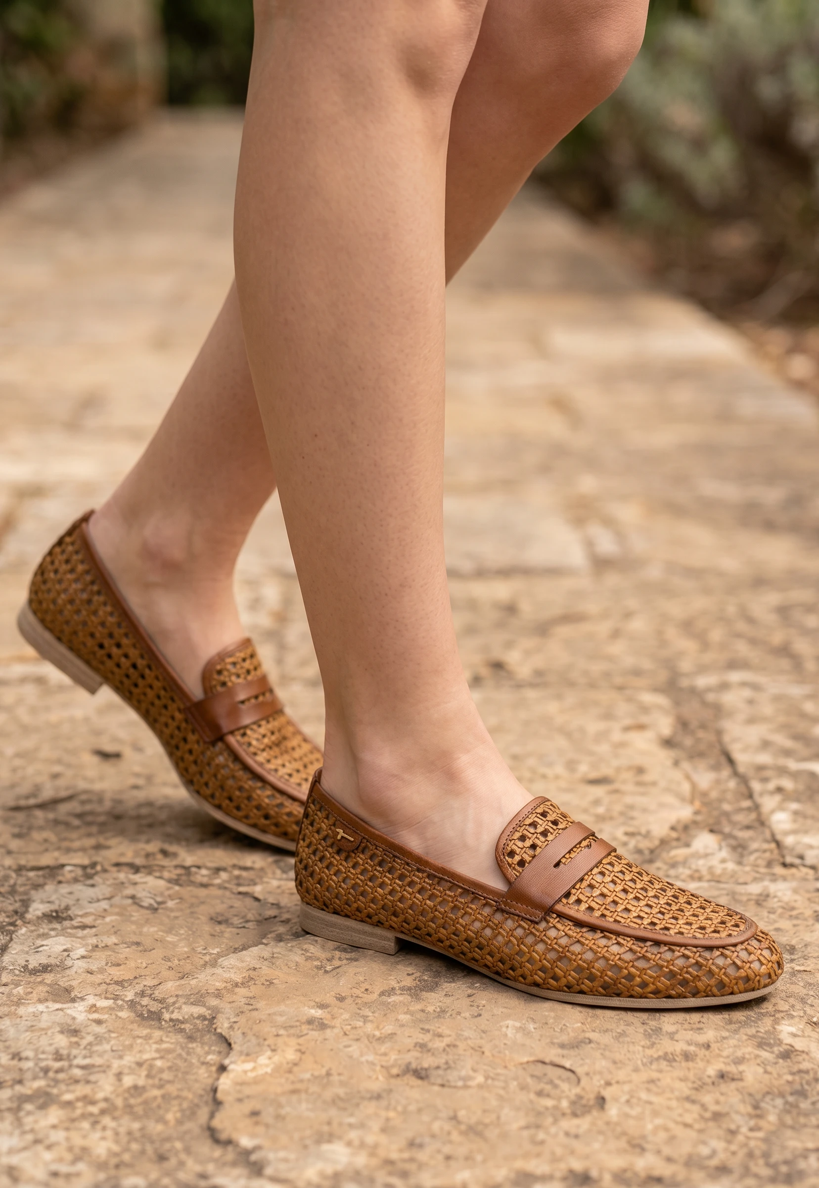 Mocasin combinado pala Calzados Reno mod. 24232 de Piel en cuero