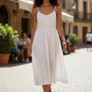 Sandalia cruzada empeine Calzados Reno mod. 28205 de Ante en moka