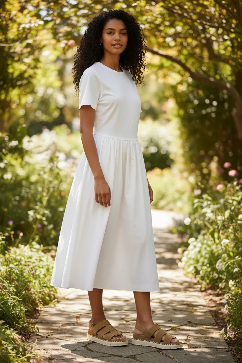 Sandalia tipo cangrejera Calzados Reno mod. 28243 de Ante en cuero