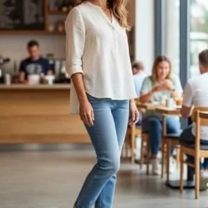 Mocasin copete elasticos Calzados Reno mod. 43646 de Piel en azul