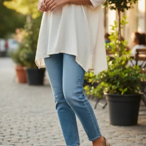 Sandalia confort Calzados Reno mod. 3376 de Piel en platino