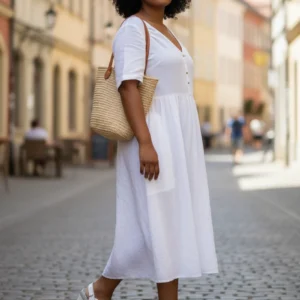 Sandalia cuña confort Calzados Reno mod. 3055 de Piel en blanco-beig