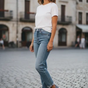 Zapato copete velcro Calzados Reno mod. 50316 de Piel en azul