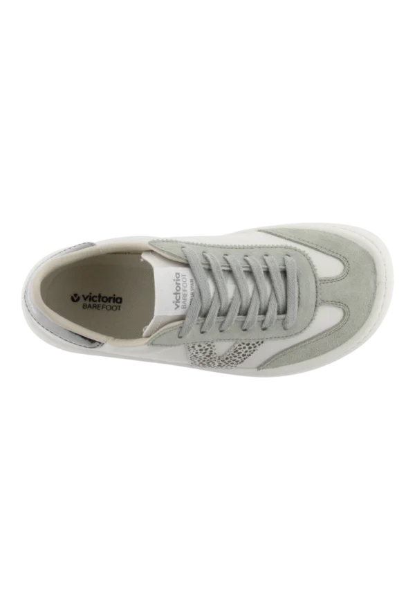 Zapatilla bareffot combi. Victoria mod. 1186101 de Piel en verde agua - Imagen 5