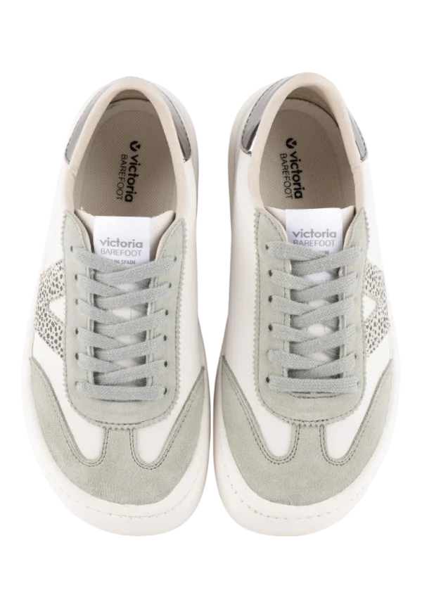 Zapatilla bareffot combi. Victoria mod. 1186101 de Piel en verde agua - Imagen 6