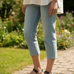 Sandalia combinada Stonefly mod. 220834 de Piel en blanco-beig