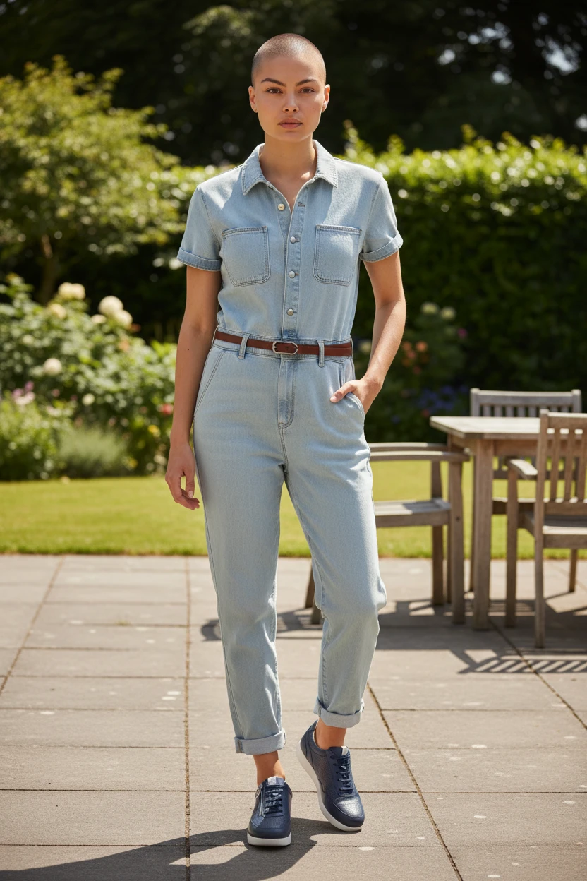 Zapato cremallera Stonefly mod. 223454 de Piel en azul