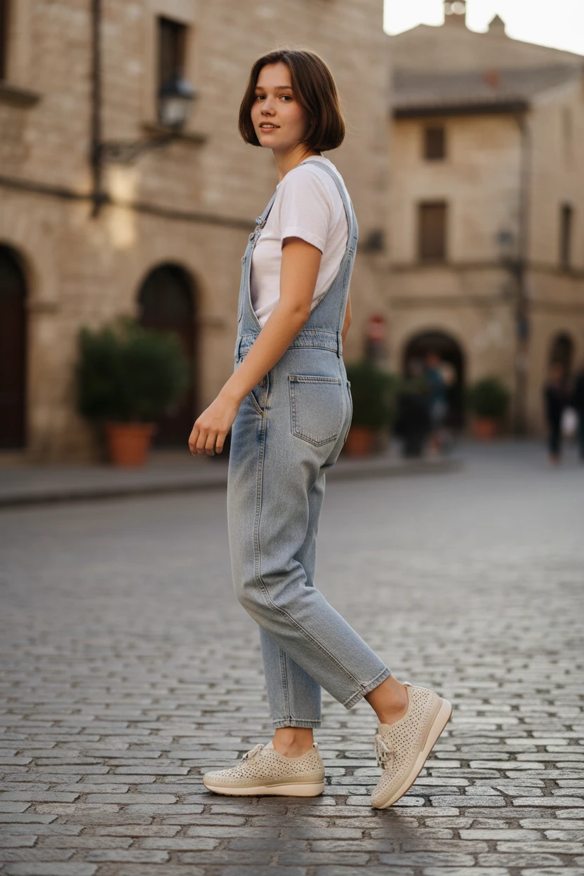 Deportivas brocado Calzados Reno mod. L4553 de Piel en hielo