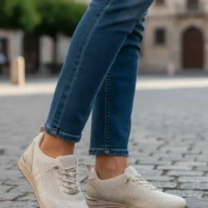 Deportivas casual Calzados Reno mod. L4560 de Malla en hielo