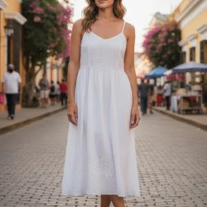 Cangrejera talon abierto 48 Horas mod. 614102 de Piel en beig-tostado