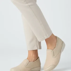 Zapato terapeutico Calzados Reno mod. 82535 de Piel Napa Elást en beig