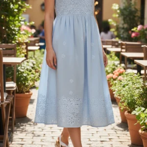 Sandalia nudo Calzados Reno mod. T SOLE de Piel en blanco