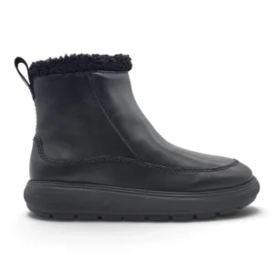Botin bato extra cushing Fitflop mod. ABR-090 de Piel en negro
