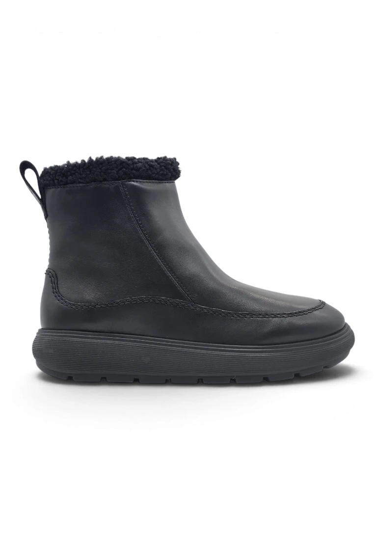 Botin bato extra cushing Fitflop mod. ABR-090 de Piel en negro