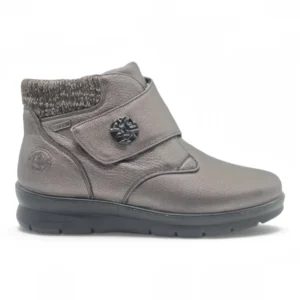 Botin velcro con pelo Calzados Reno mod. 8266Z de Piel en marron