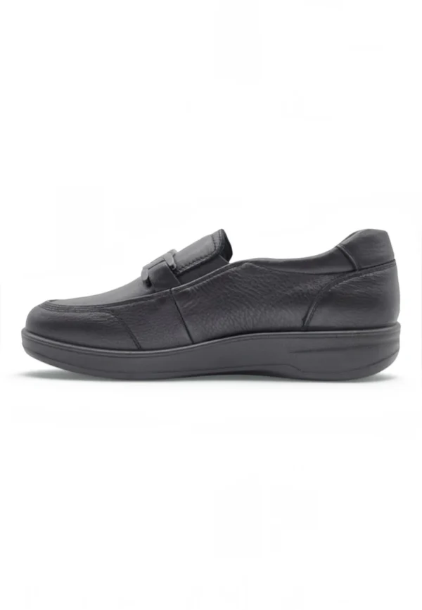 Mocasin impermeable Calzados Reno mod. 6503 de Piel en negro - Imagen 3