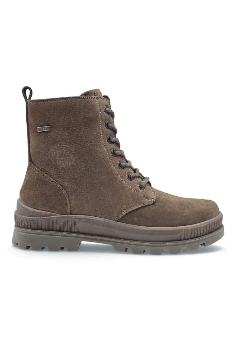 Botin cordones tex Calzados Reno mod. P-1217BS de Nobuck en marron