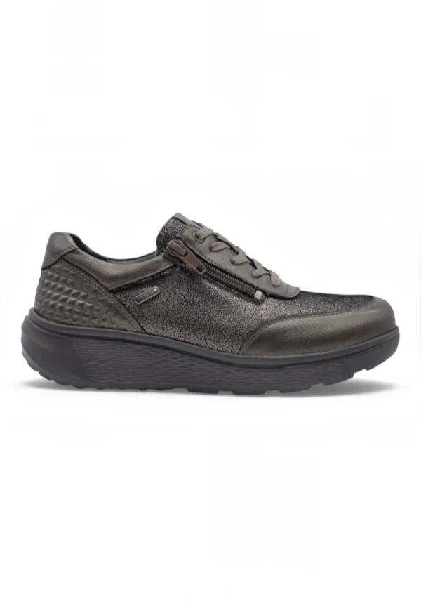 Sneaker piel waterproof Calzados Reno mod. S-2725ZM de Piel en marron