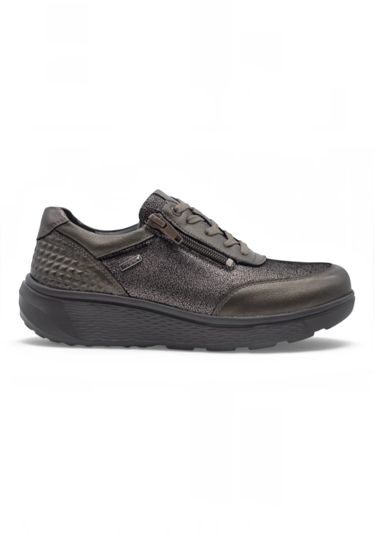 Sneaker piel waterproof Calzados Reno mod. S-2725ZM de Piel en marron