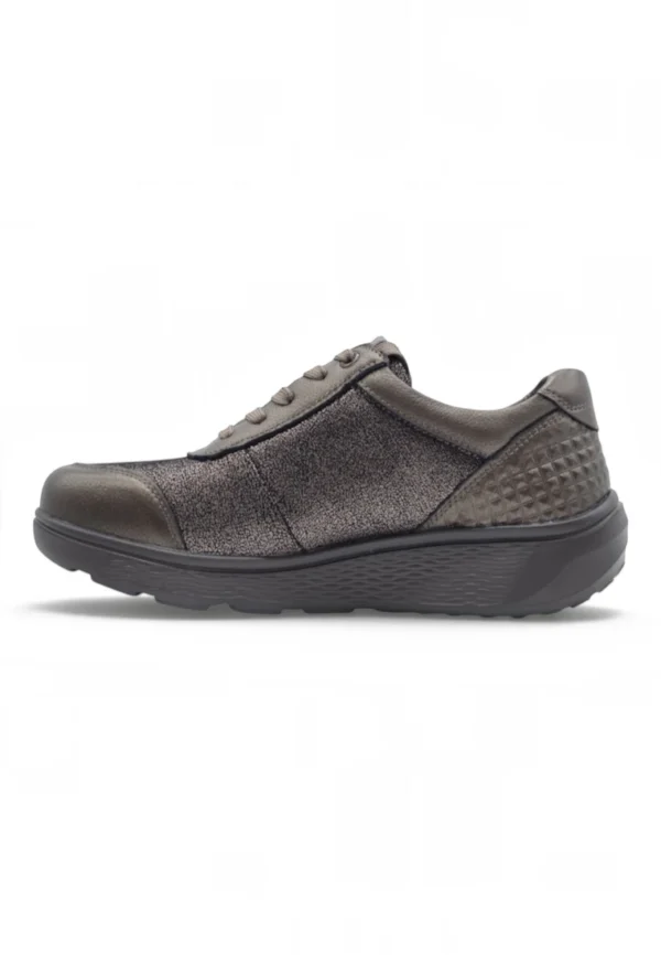 Sneaker piel waterproof Calzados Reno mod. S-2725ZM de Piel en marron - Imagen 3