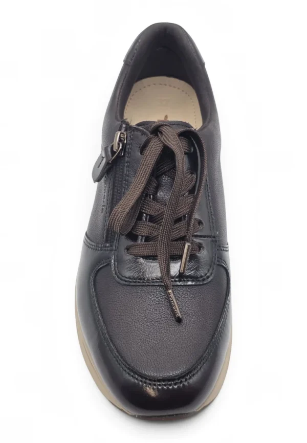 Sneaker cuña Calzados Reno mod. 23711 de Piel en marron - Imagen 4