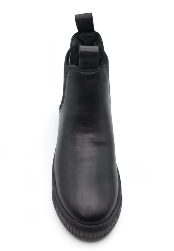 Botin chelsea plataforma Calzados Reno mod. 25403 de Piel en negro - Imagen 4