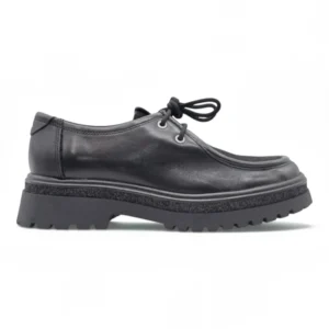 Zapato wallabee Calzados Reno mod. 23627 de Piel en negro