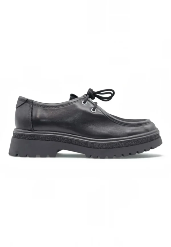 Zapato wallabee Calzados Reno mod. 23627 de Piel en negro