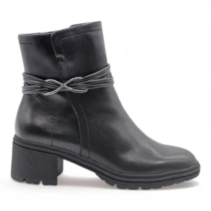 Botin tacon cuadrado Calzados Reno mod. 25492 de Piel en negro
