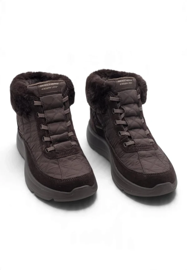 Botin on the go encore Skechers mod. 144844 de Lona en castaño - Imagen 5