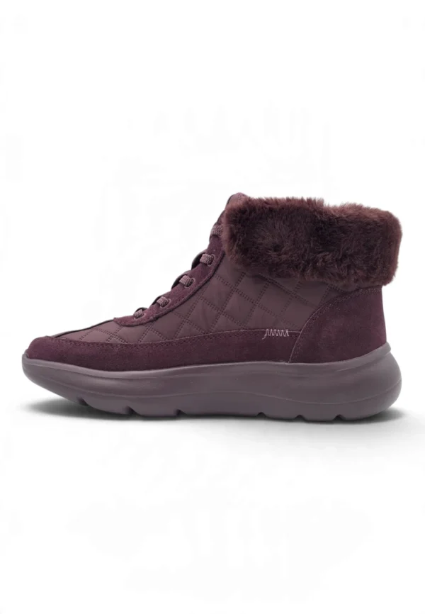 Botin on the go encore Skechers mod. 144844 de Lona en burdeos - Imagen 3