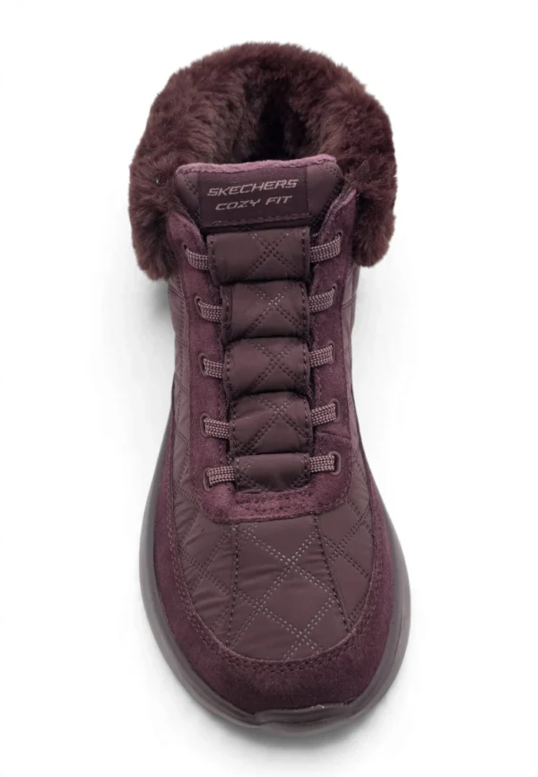 Botin on the go encore Skechers mod. 144844 de Lona en burdeos - Imagen 4