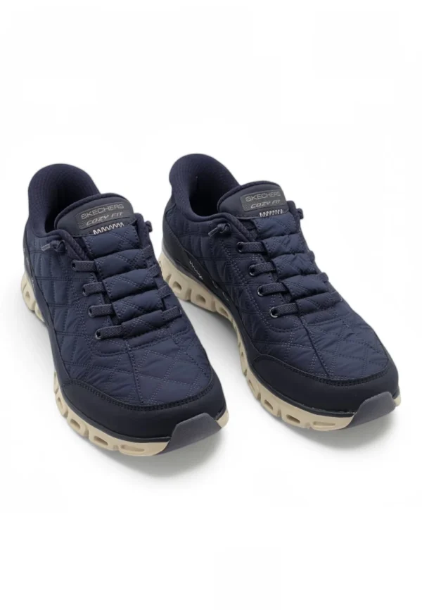 Glide step Skechers mod. 104556 de Paño en azul marino - Imagen 5