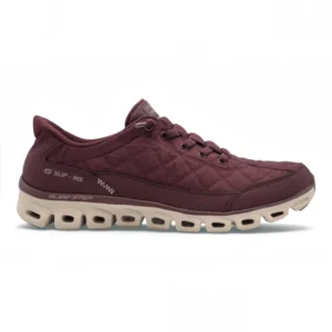 Glide step Skechers mod. 104556 de Lona en burdeos