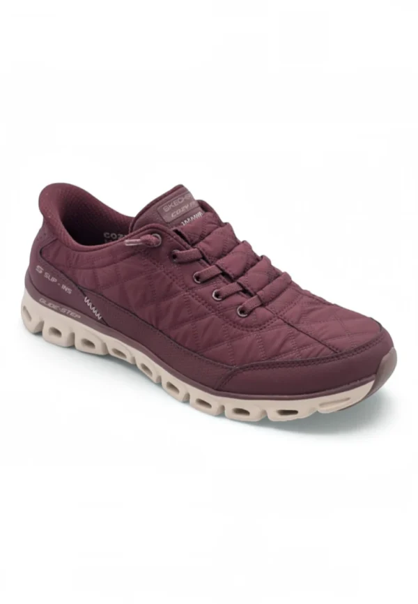 Glide step Skechers mod. 104556 de Lona en burdeos - Imagen 2
