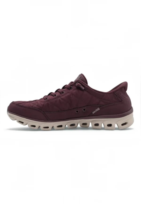 Glide step Skechers mod. 104556 de Lona en burdeos - Imagen 3