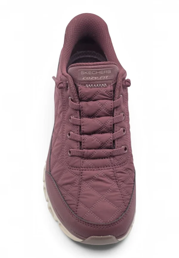 Glide step Skechers mod. 104556 de Lona en burdeos - Imagen 4