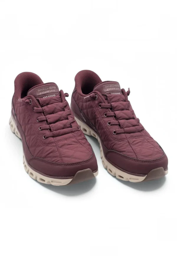 Glide step Skechers mod. 104556 de Lona en burdeos - Imagen 5