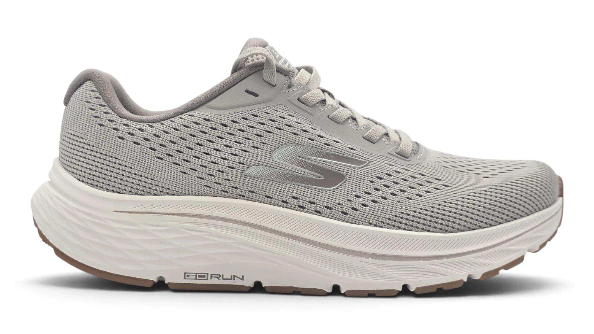 Go run consistent Skechers mod. 129052 de Malla Técnica en taupe