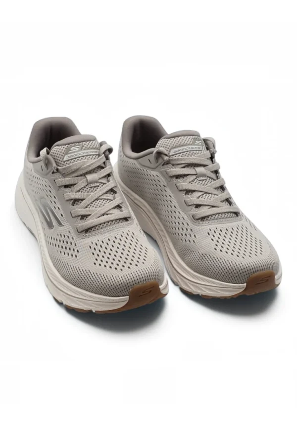 Go run consistent Skechers mod. 129052 de Malla Técnica en taupe - Imagen 5