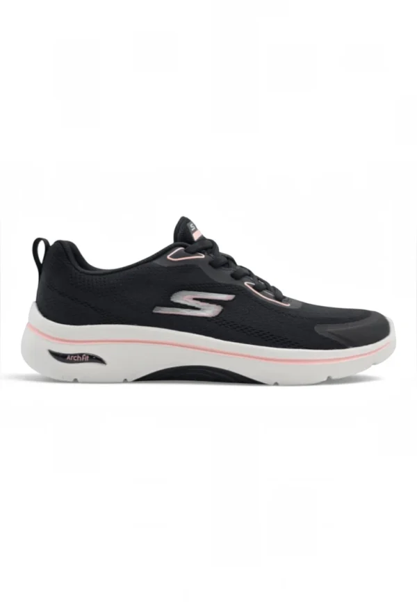 Go walk arch fit Skechers mod. 125346 de Malla Técnica en negro