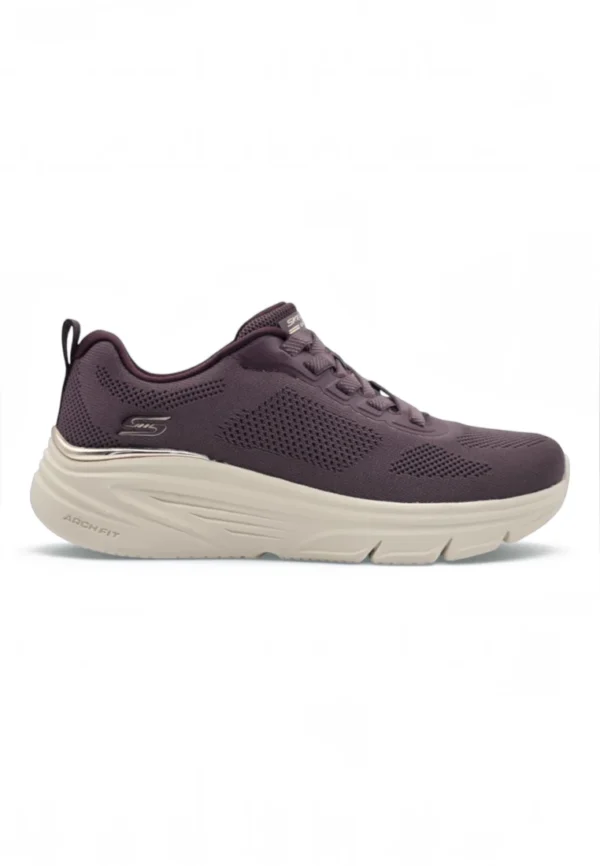 Bobs arch fit Skechers mod. 117720 de Malla Técnica en burdeos