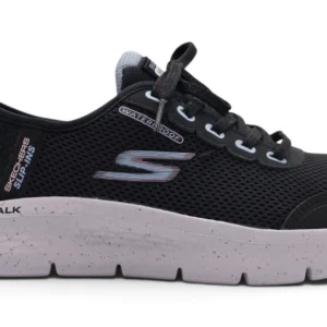 Go walk flex impermeable Skechers mod. 124846 de Malla Técnica en negro