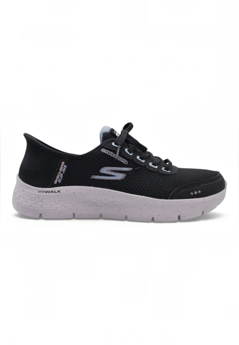 Go walk flex impermeable Skechers mod. 124846 de Malla Técnica en negro