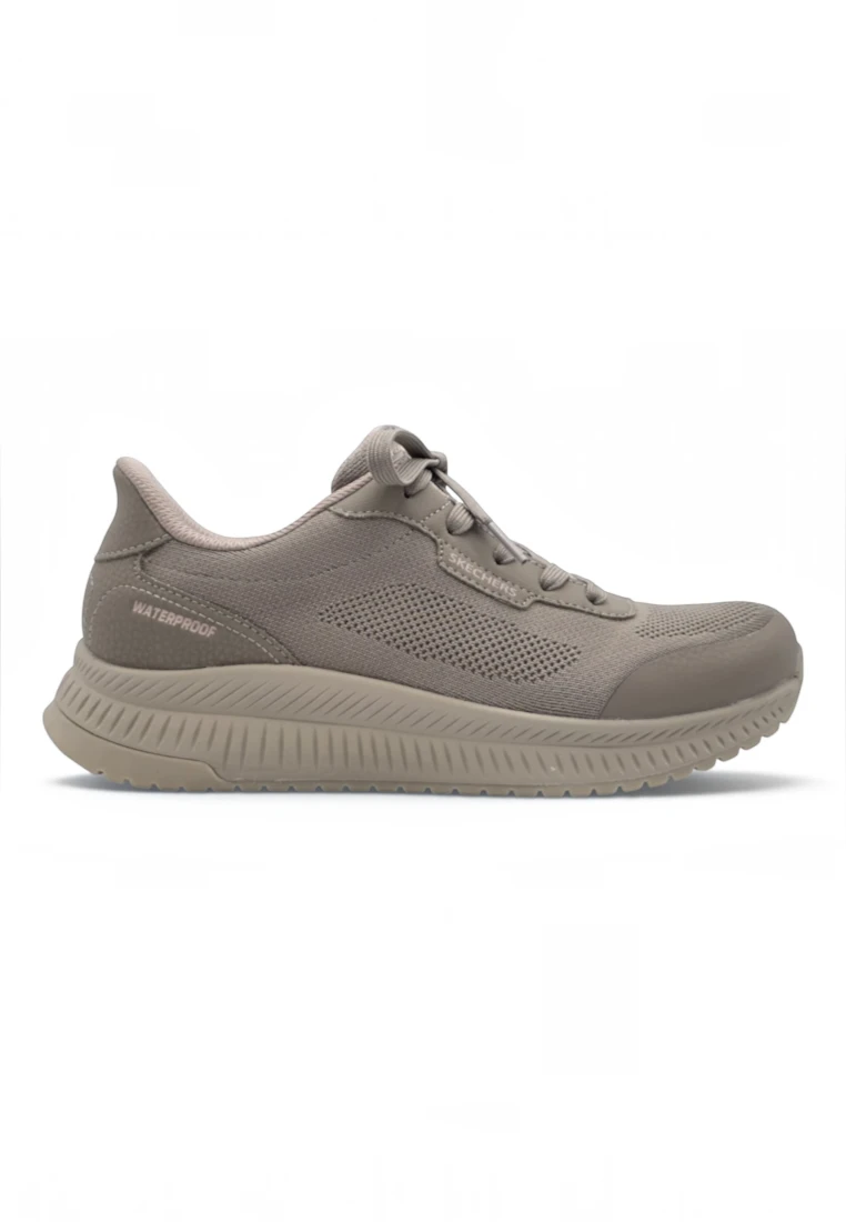 Bobs squad waterproof Skechers mod. 117744 de Malla Técnica en taupe