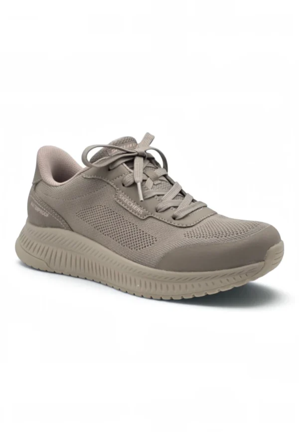 Bobs squad waterproof Skechers mod. 117744 de Malla Técnica en taupe - Imagen 2