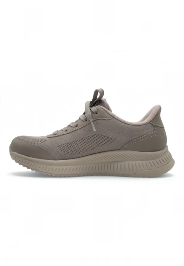 Bobs squad waterproof Skechers mod. 117744 de Malla Técnica en taupe - Imagen 3
