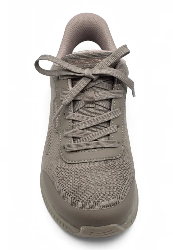 Bobs squad waterproof Skechers mod. 117744 de Malla Técnica en taupe - Imagen 4