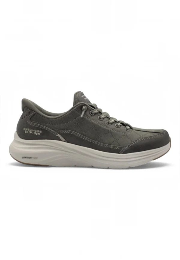 Contour foam Skechers mod. 150507 de Microfibra en verde oscuro