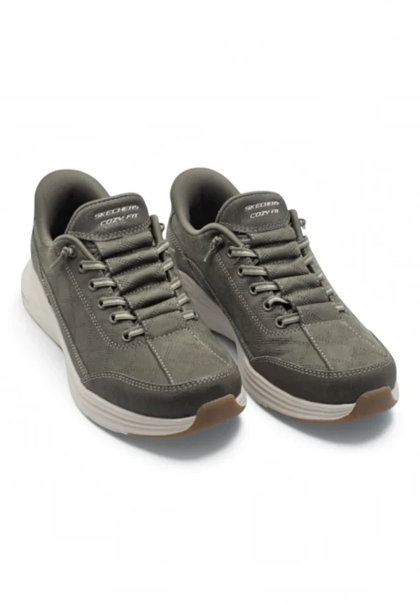 Contour foam Skechers mod. 150507 de Microfibra en verde oscuro - Imagen 5